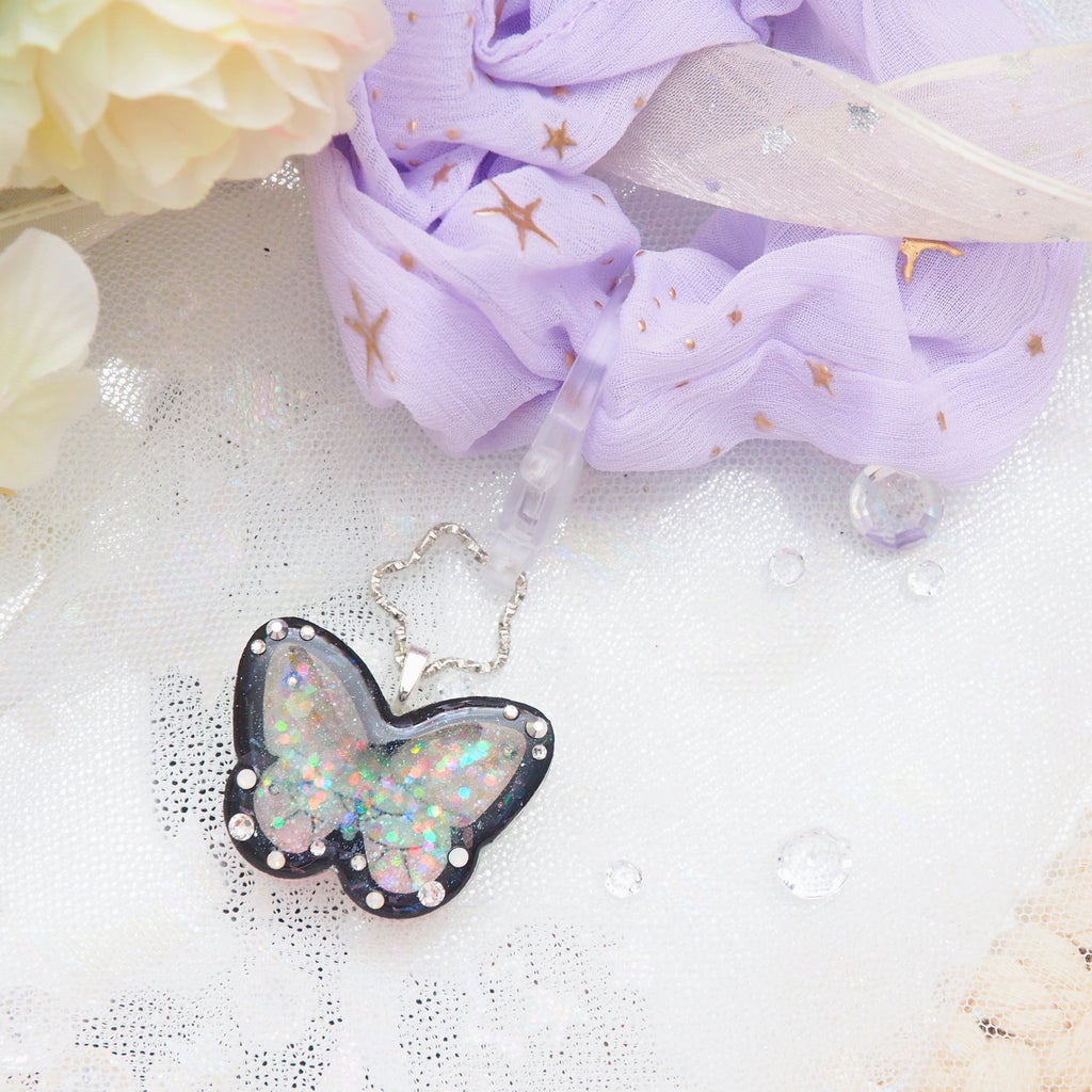 Kocho Mini Butterfly Charm with Scrunchie