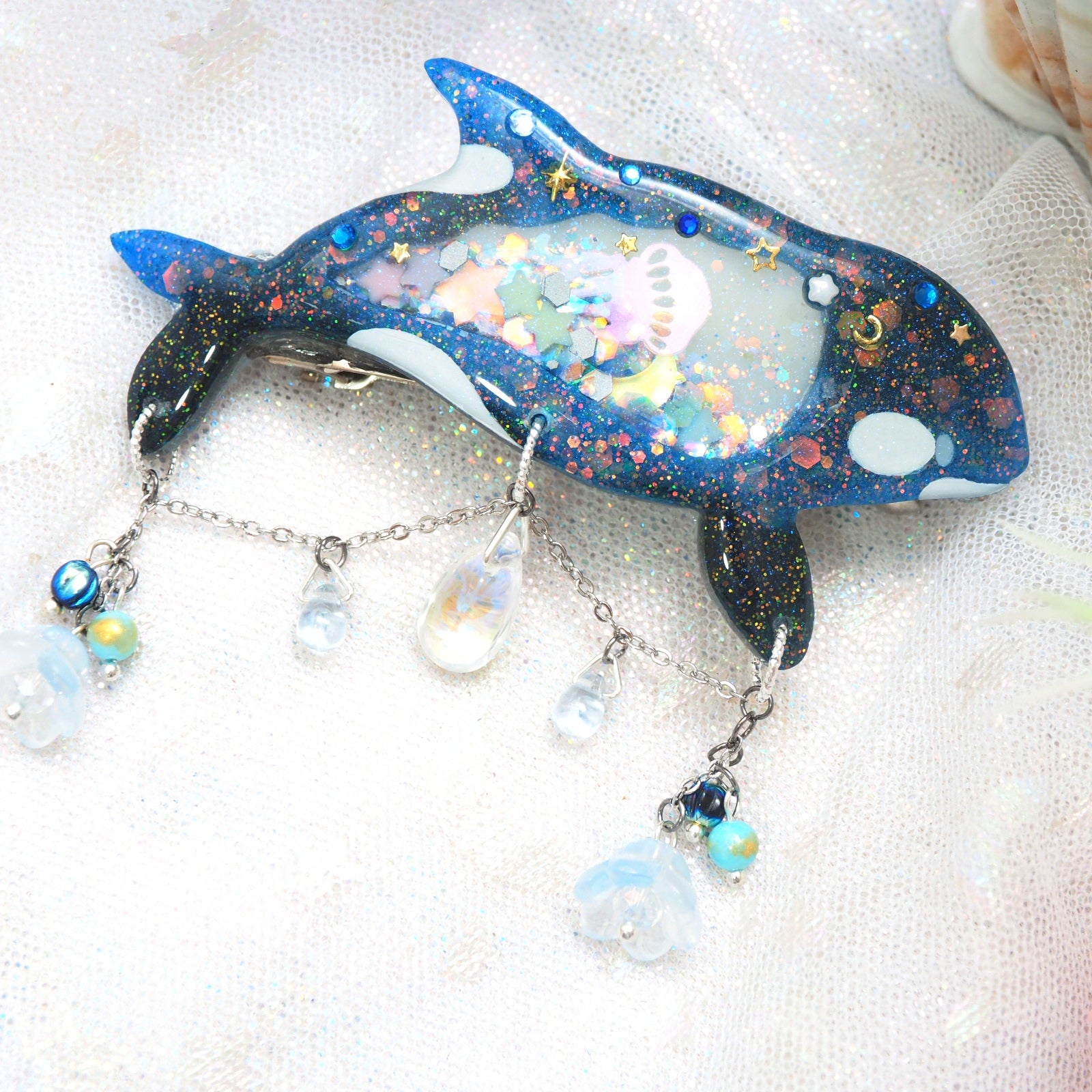 Amphitrite - 7cm Orca Clasp