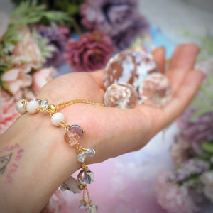 Fire Opal Otter Bracelet