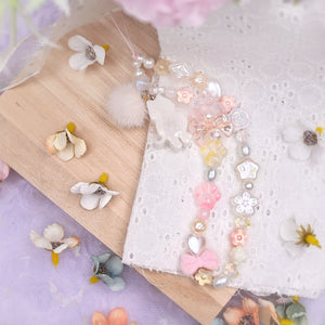 Long Straps - Pearl Sugar White