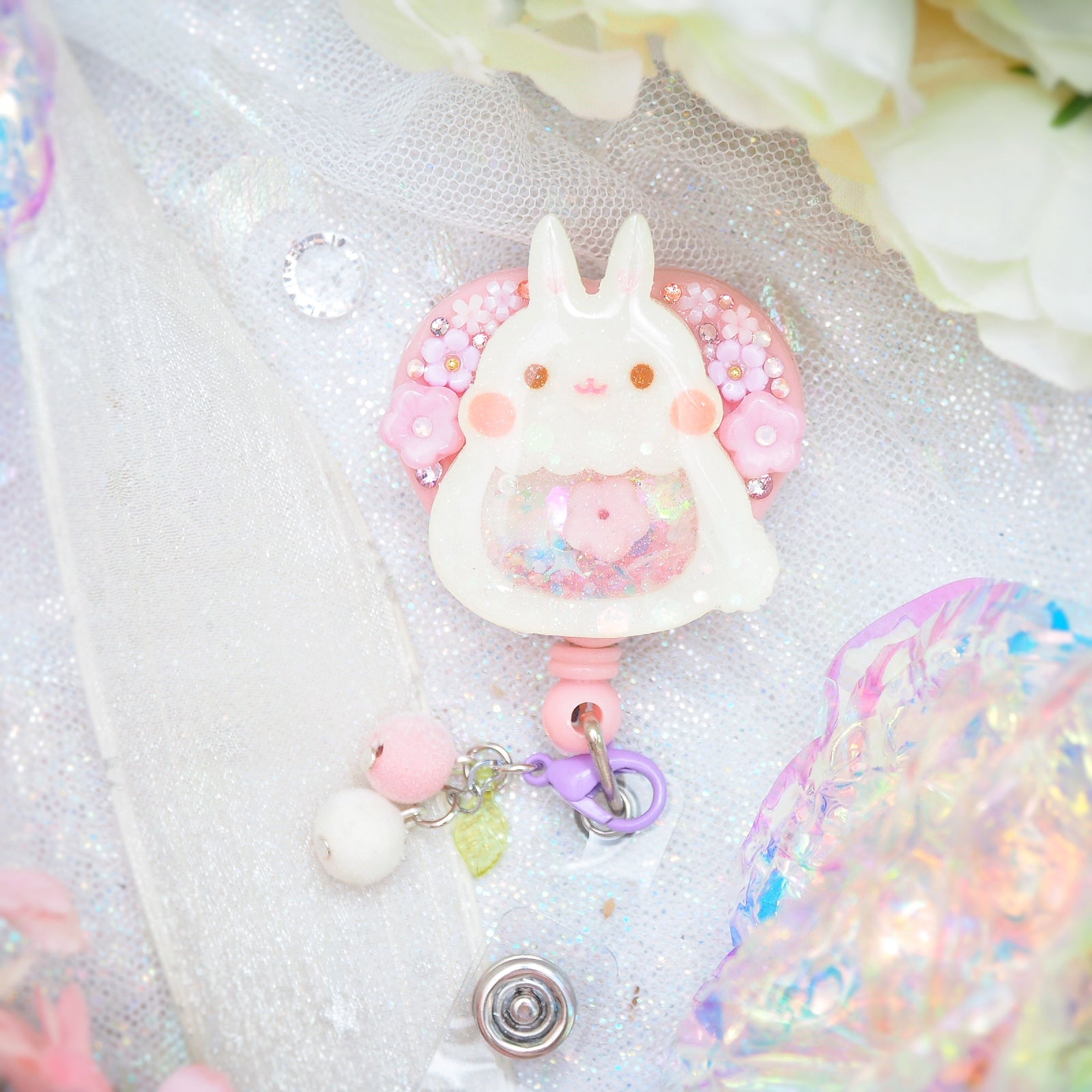 Eternal Garden of Lilac Bun Bun Badge Reel