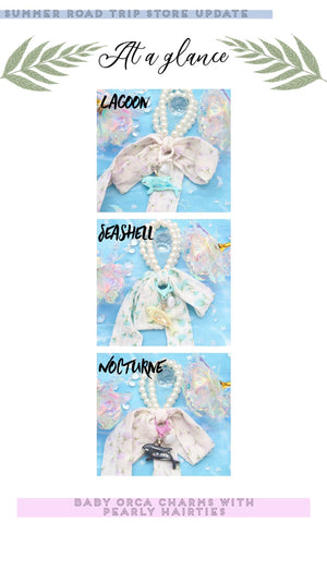 Baby Orca Charm (Pearly Hairties)