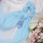 Ghost Bun Charm with Hairtie (Bluepea)