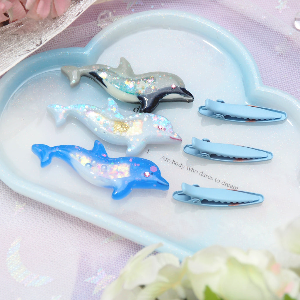 Baby Dolphin Clips (3.5cm clip)
