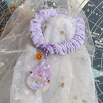 Grape Soda Ghostie Bun Hairtie