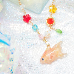 Momiji Goldfish Crystal Bracelet