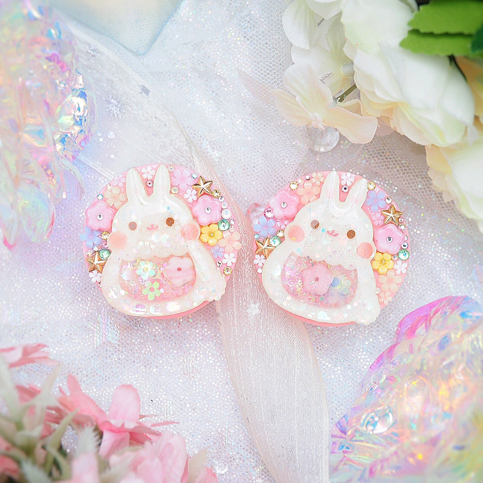 Eternal Garden of Rainbows II Bun Bun Grip