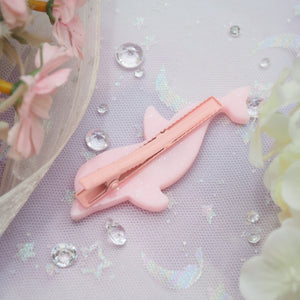 Pink Dolphin Clip (6cm right side clip)