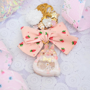 Tea Time Bunny Charm