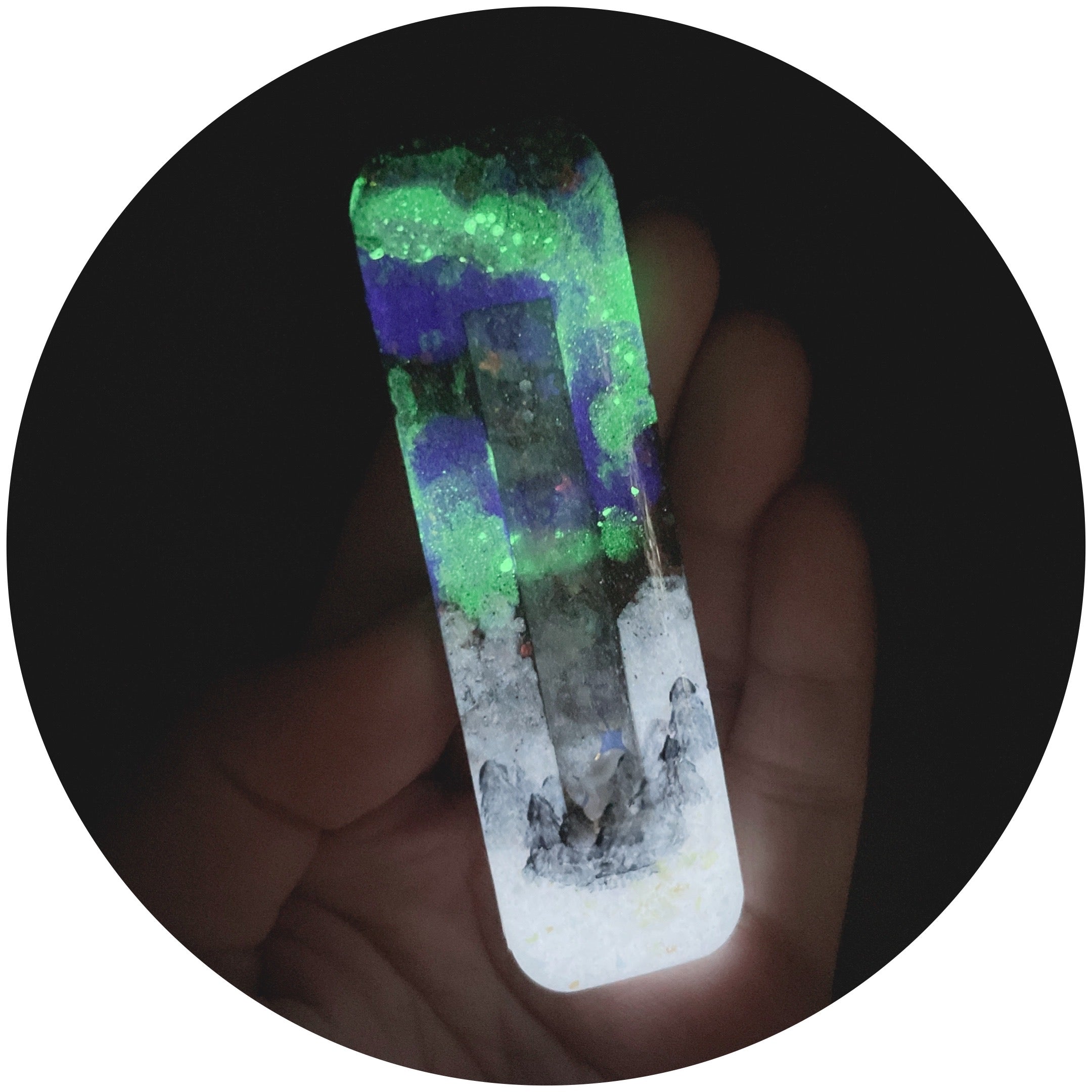 Aurora Hairclip (Rounded Bar)