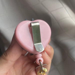 Shadow Ghost Bun Heart Badge Reel