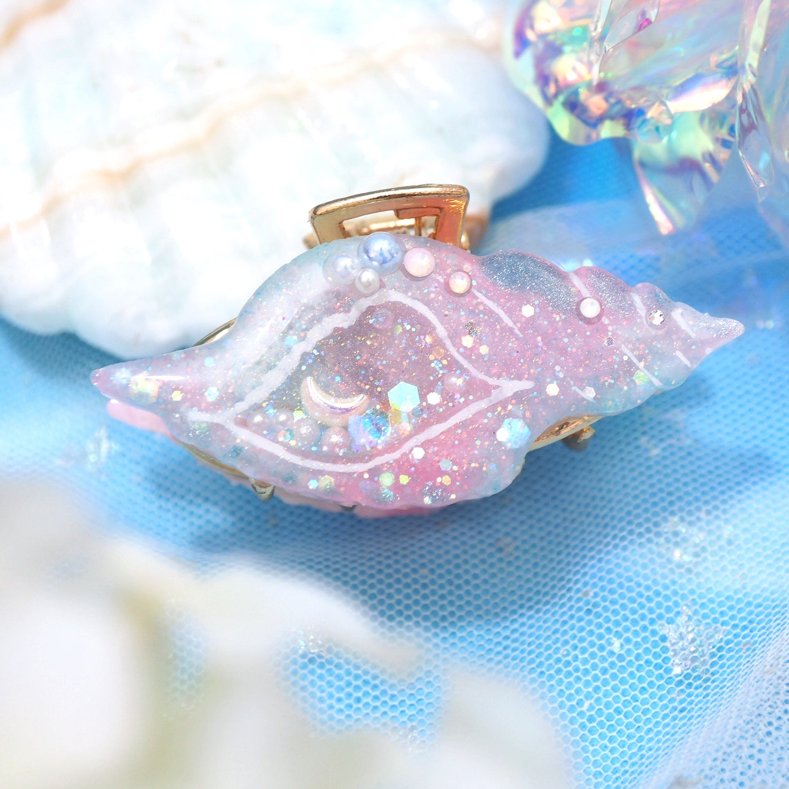 Fairy- Baby Conch 4.5cm Hair Claw