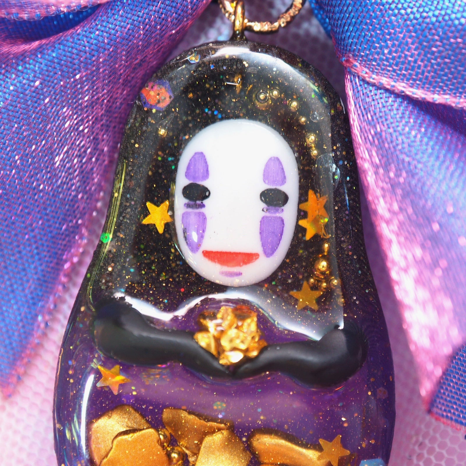 Purple Kaonashi Charm