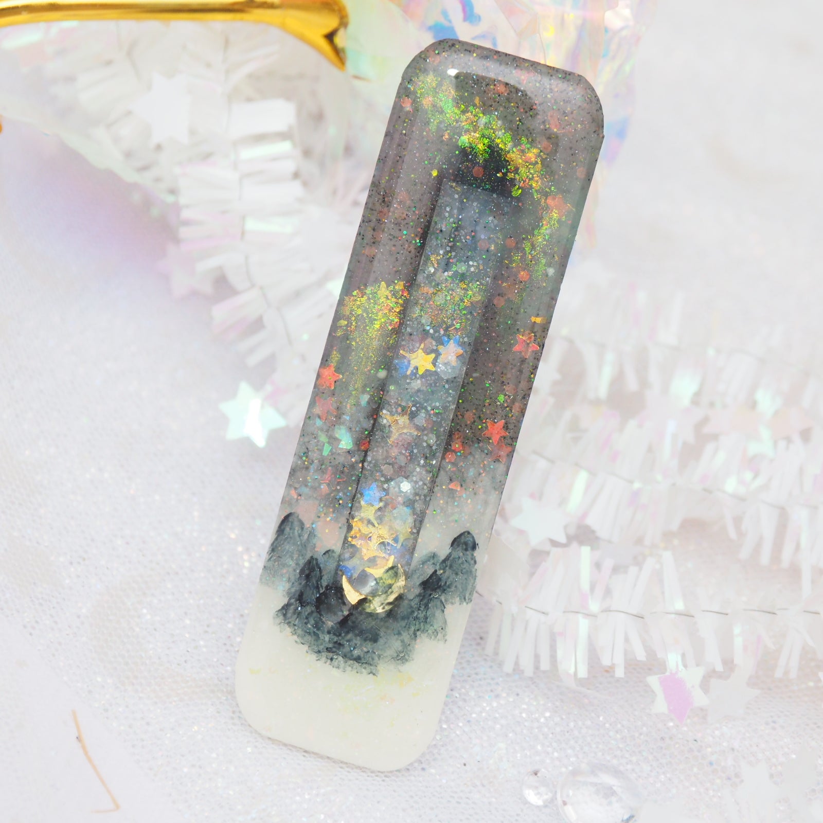 Aurora Hairclip (Rounded Bar)