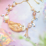 Fire Opal Otter Bracelet