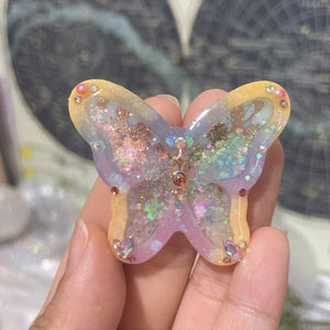 Solune Fayette Bejewelled Lepidoptera Hairclip