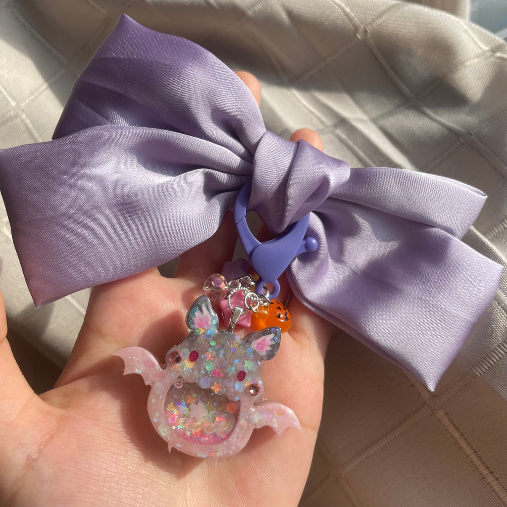 Baby Froot Bat Hairbow - Purple