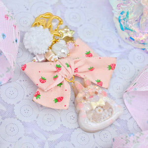Tea Time Bunny Charm
