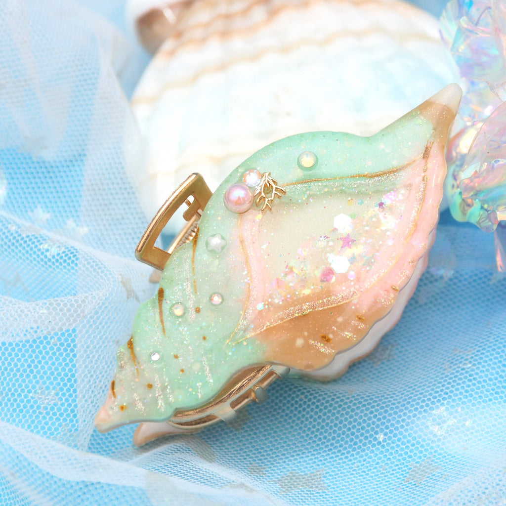 Peppermint Medley - Conch 5.5cm Hair Claw