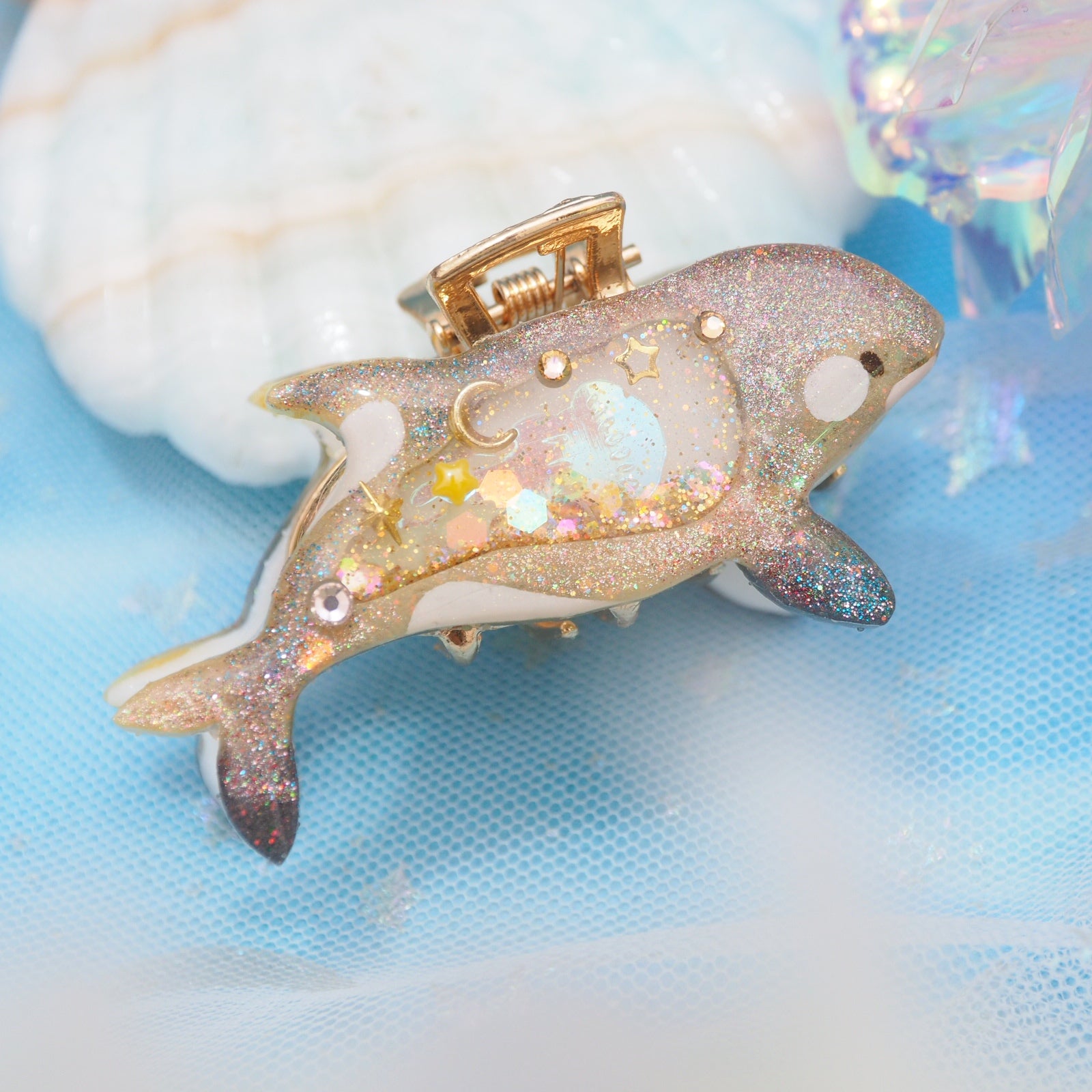 Chandelier - Baby Orca 4.5cm Hair Claw