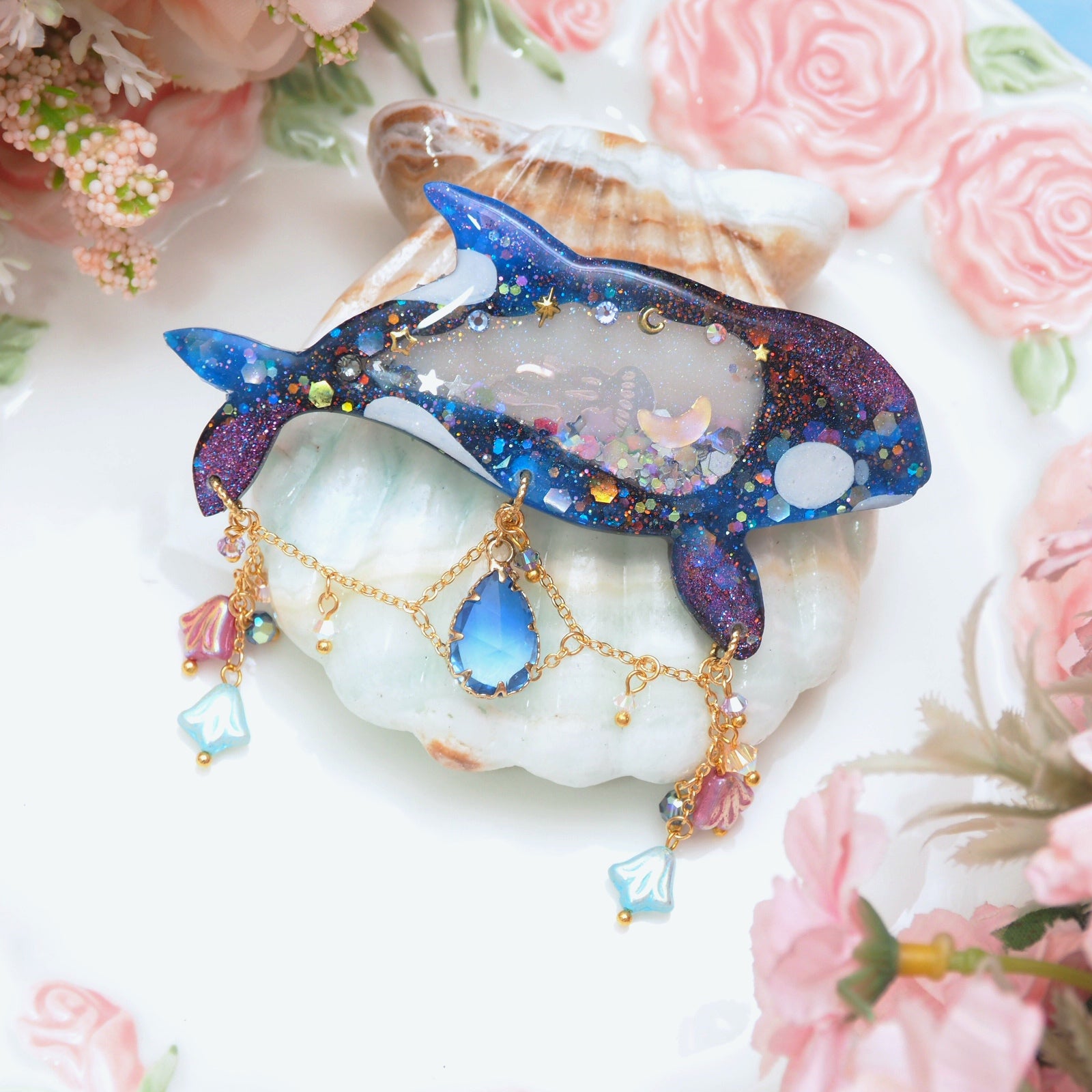 Theia Orca Chained Clasp