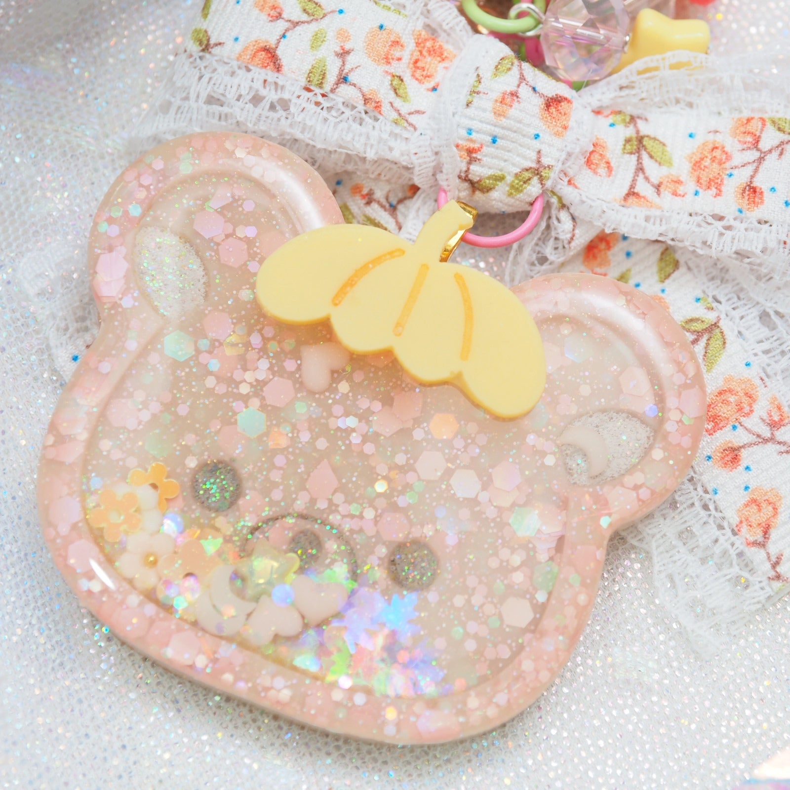 Pumpkin Kuma Charm