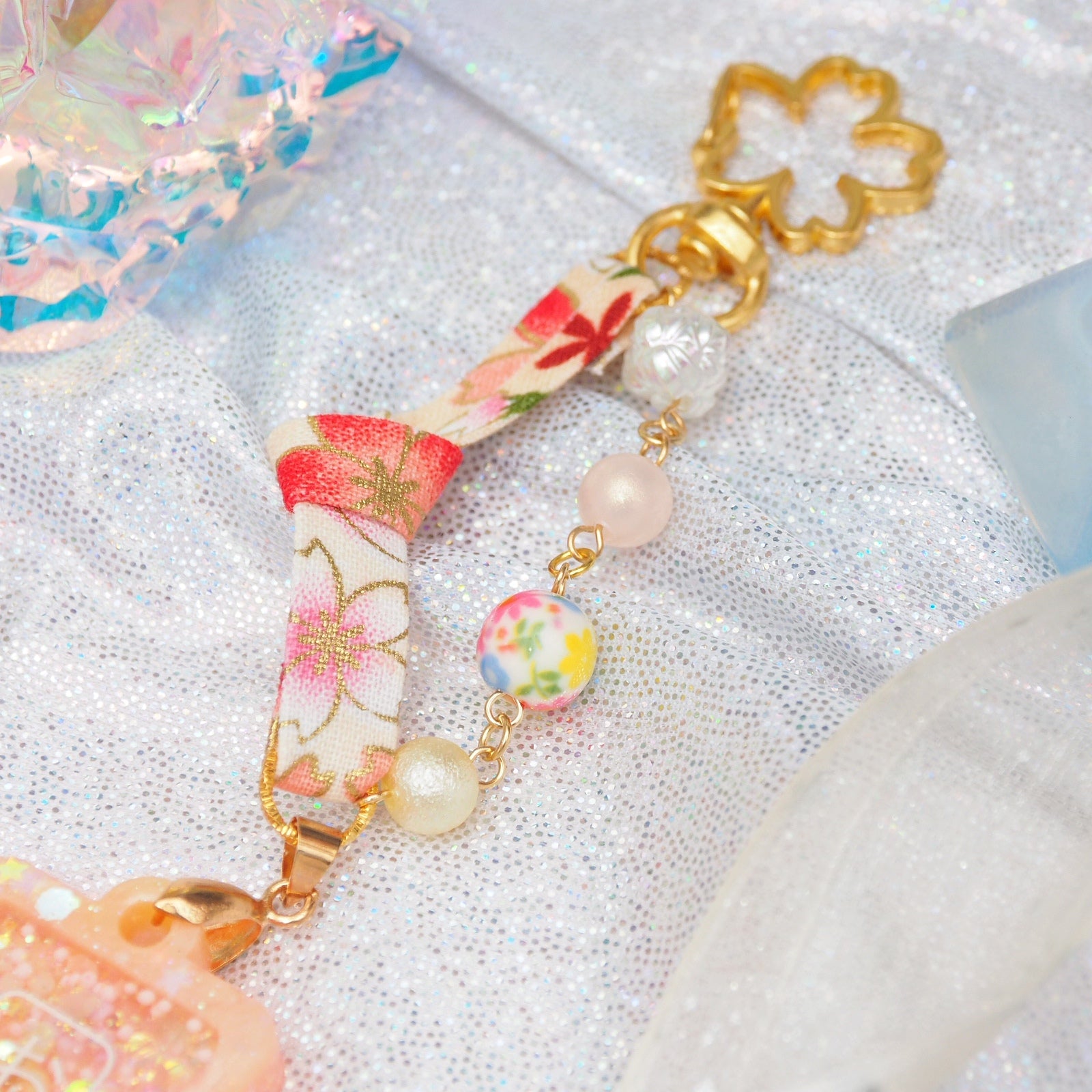 Orange Tanzaku Charm