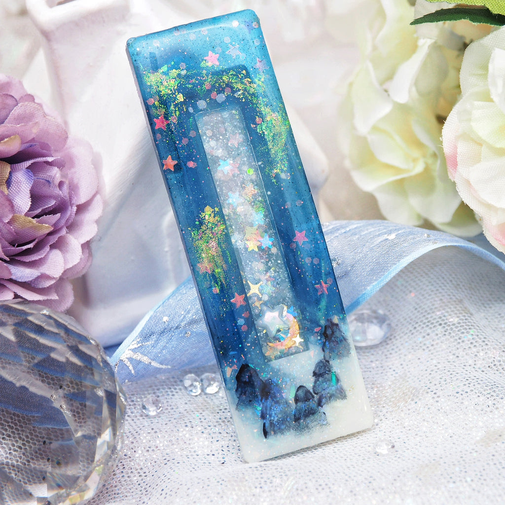 Natural Aurora Clip B (6cm hairclip)