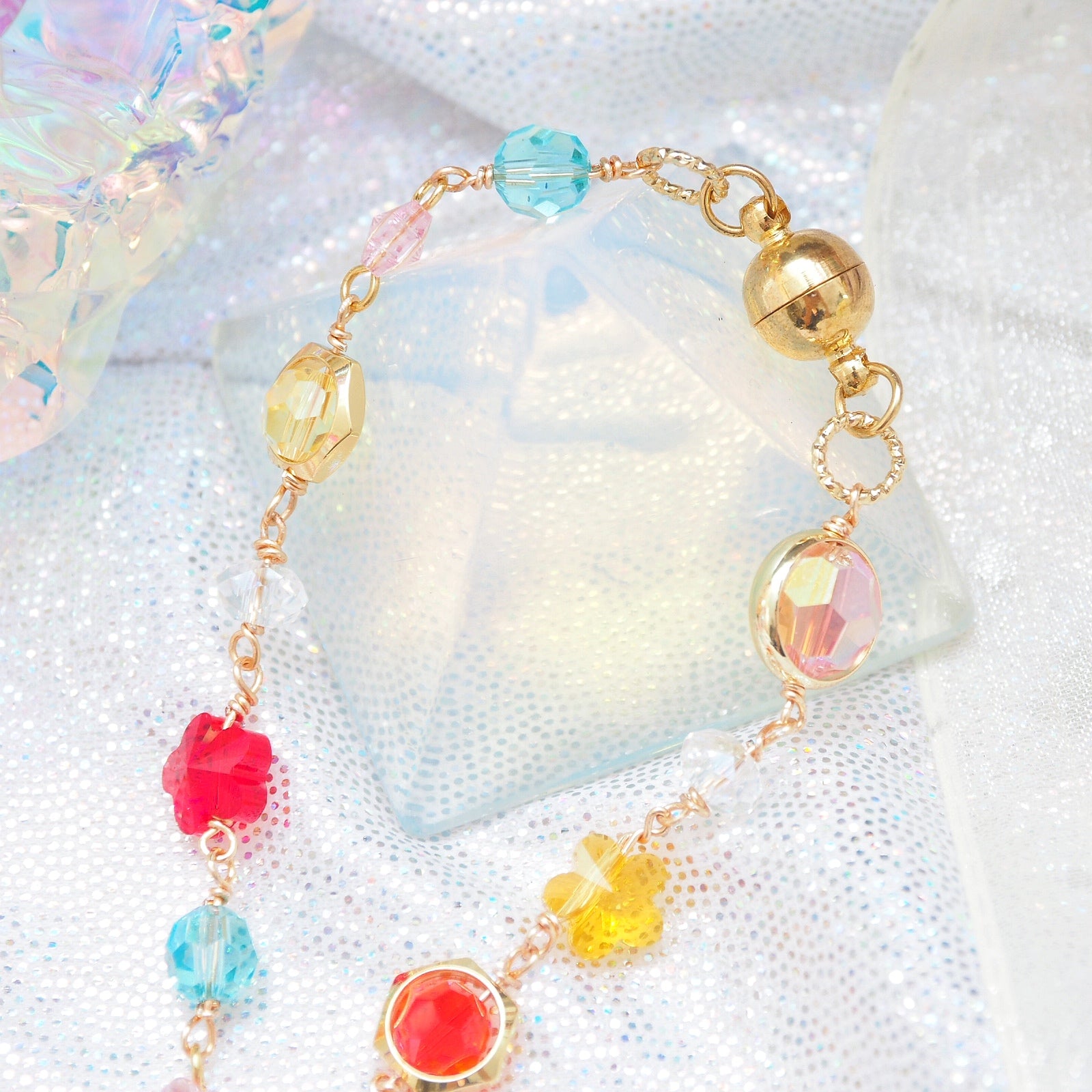 Momiji Goldfish Crystal Bracelet