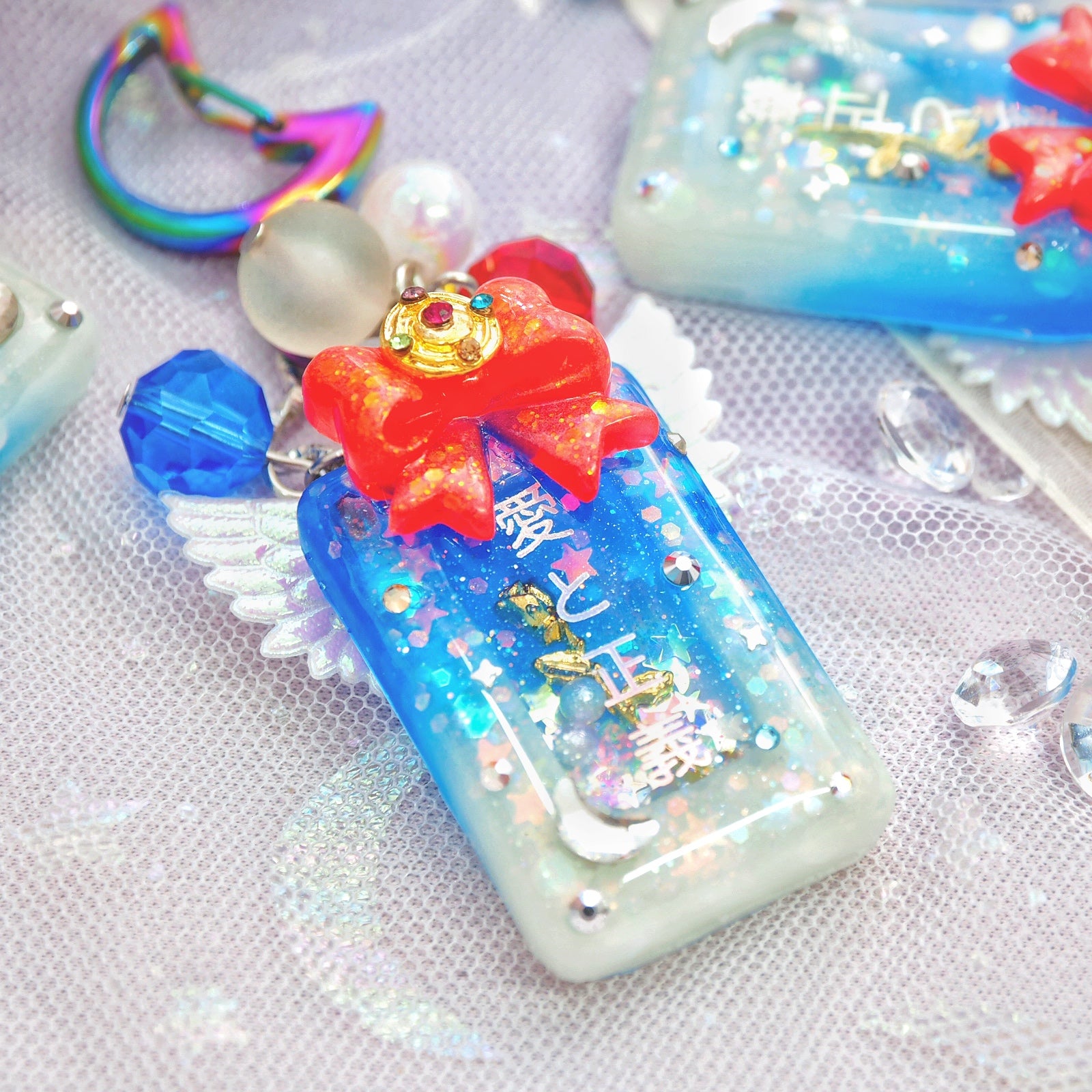 For Love & Justice! Mini Omamori Charm