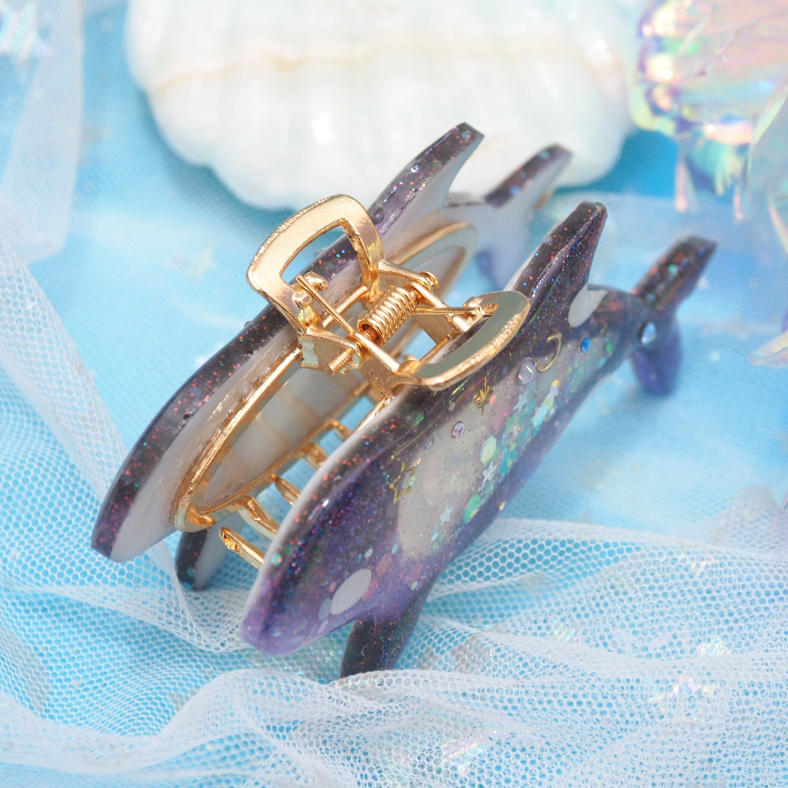 Amethyst - Orca 5.5cm Hair Claw
