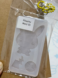 Pikachu with dangly tail shaker Mold