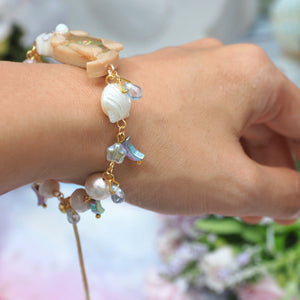Fire Opal Otter Bracelet
