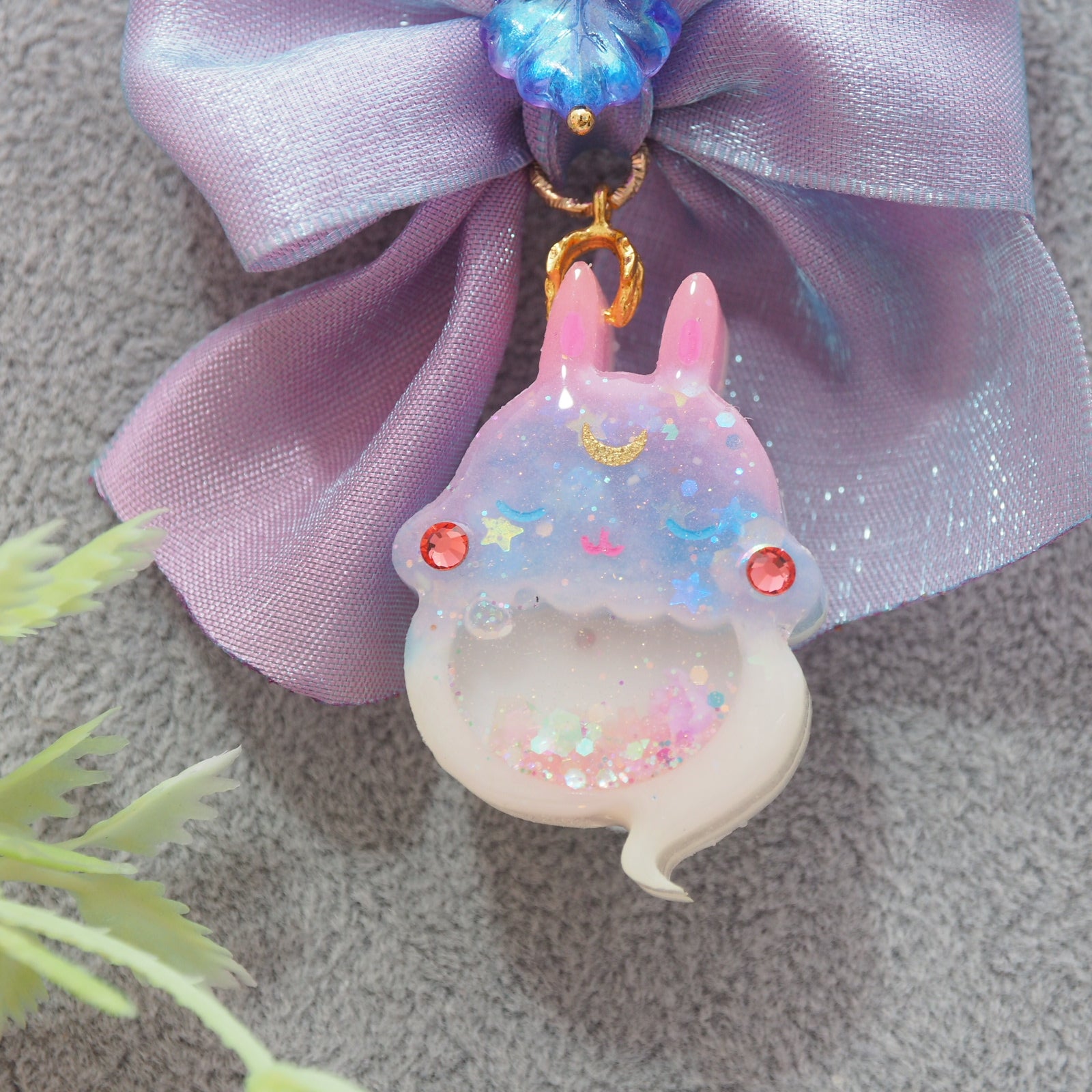 Light Up✨ Ghostie Bun Charm