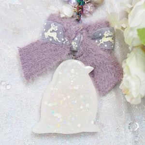 Punguin Charm - Amethyst