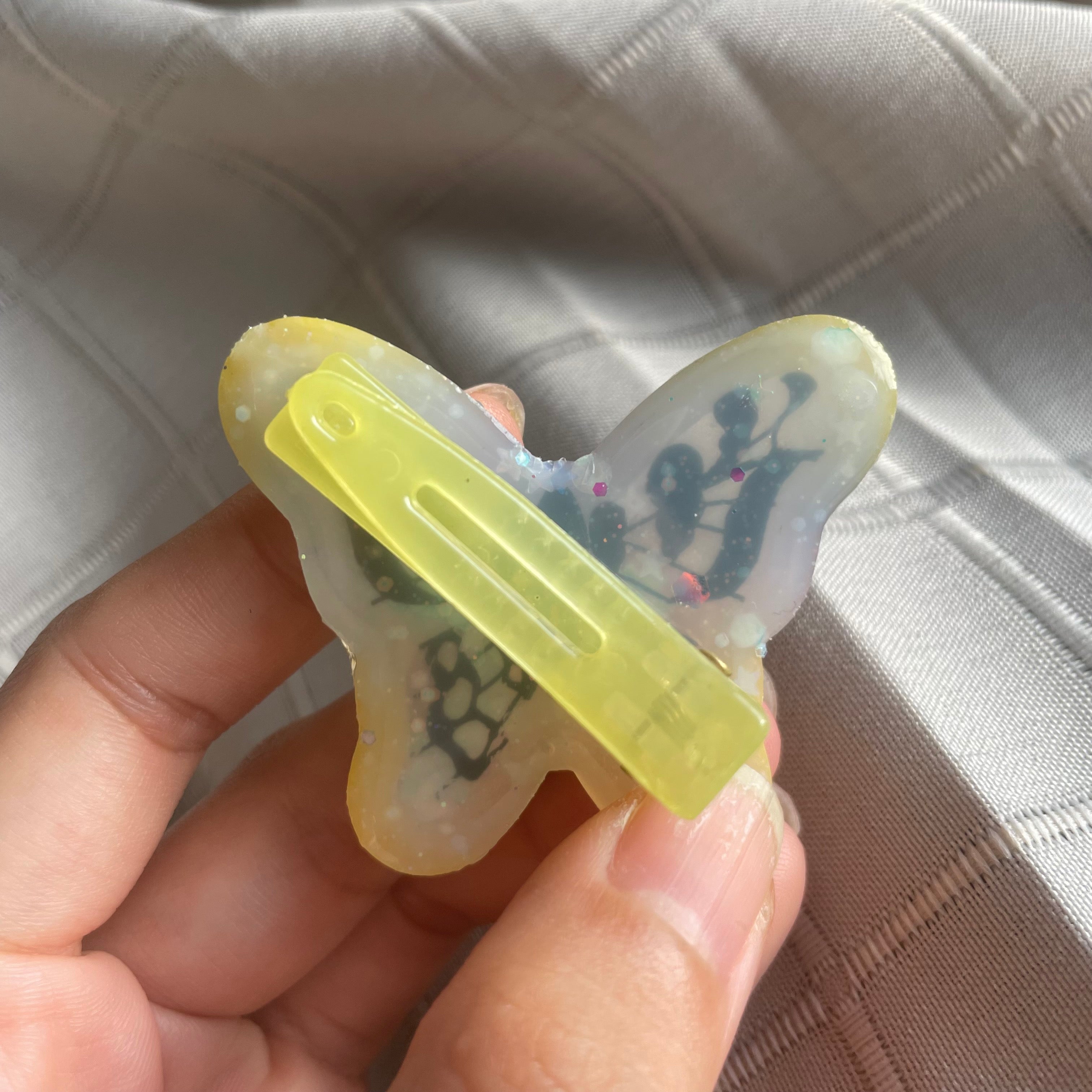 Solune Fayette Bejewelled Lepidoptera Hairclip