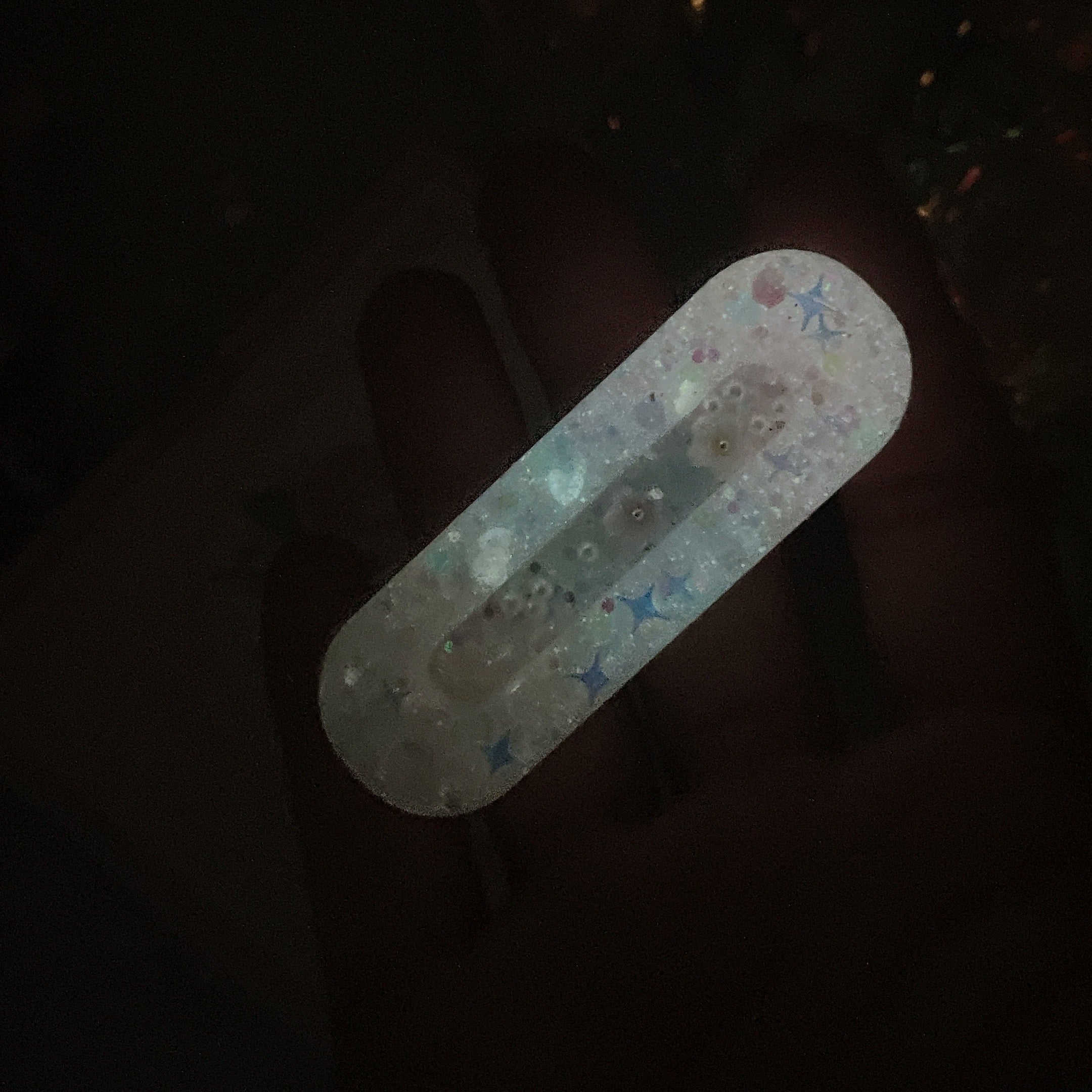 Rainbow Candy Hairclip (Rounded)