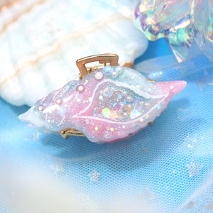 Fairy- Baby Conch 4.5cm Hair Claw