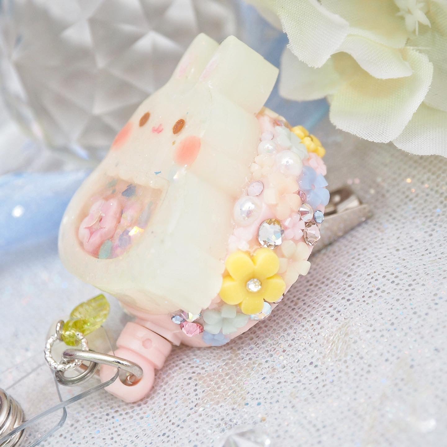 Eternal Bloom Bun Bun Badge Reel
