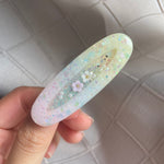 Rainbow Candy Hairclip (Oval)