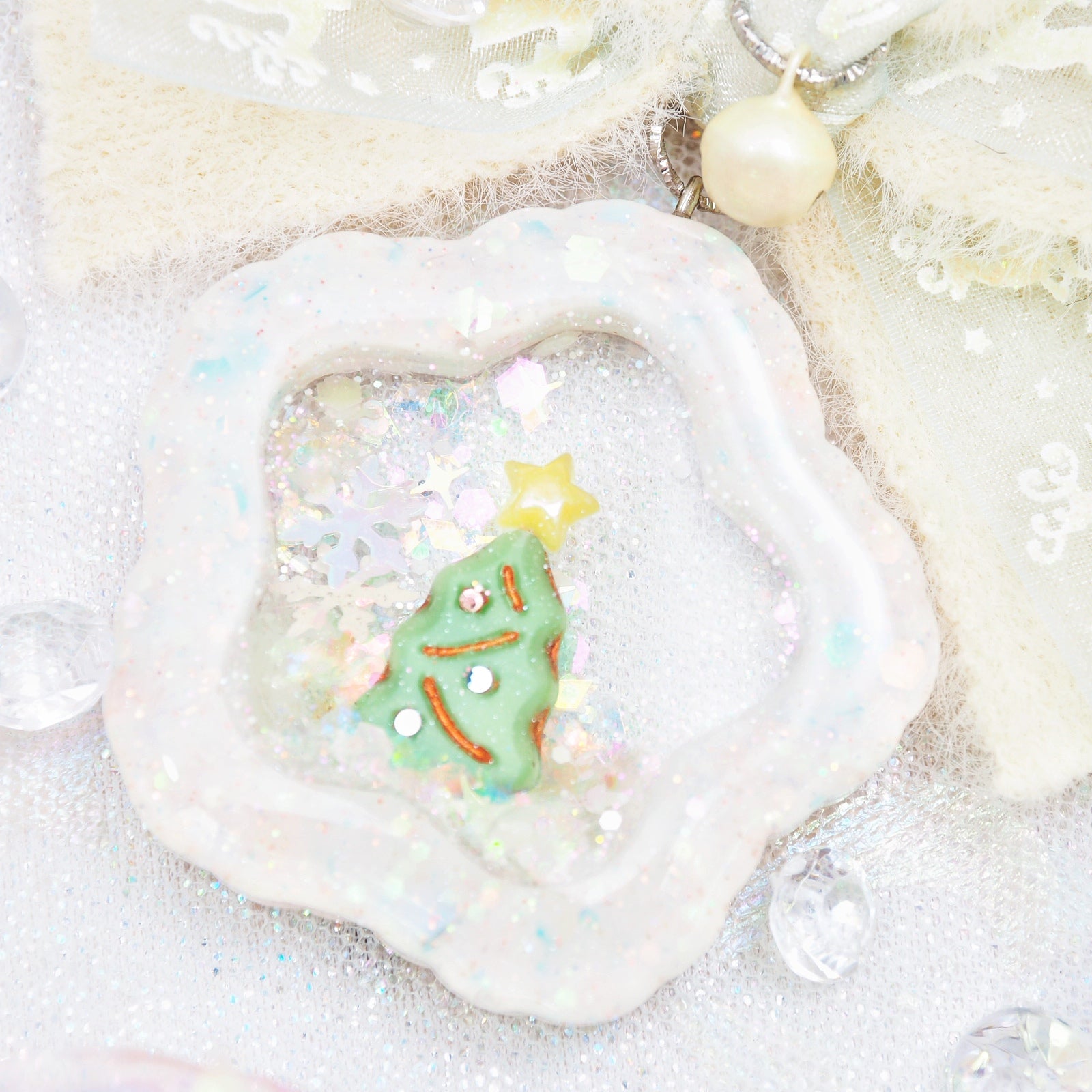 Winter in Starglass Resin Charm