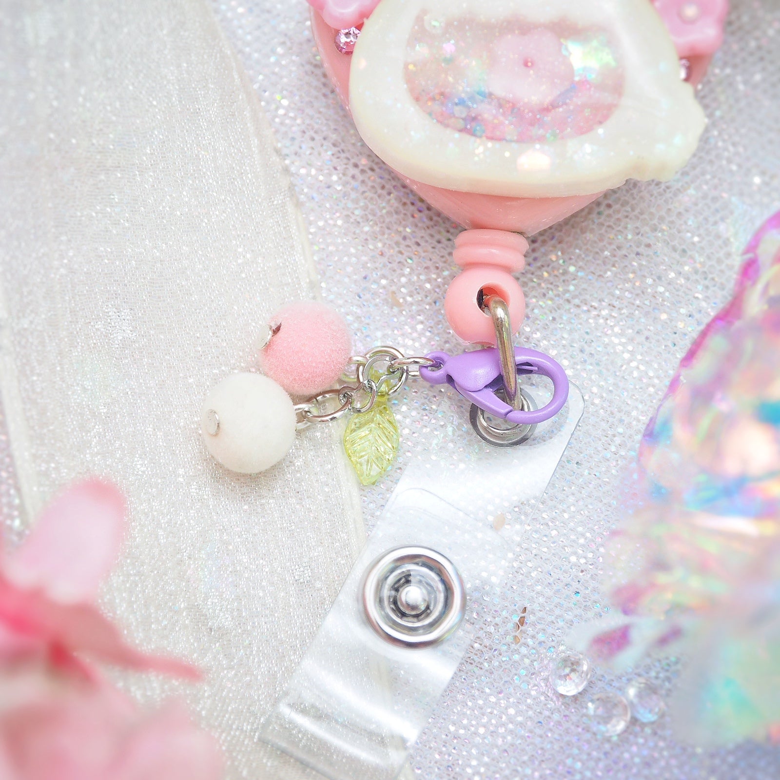 Eternal Garden of Lilac Bun Bun Badge Reel