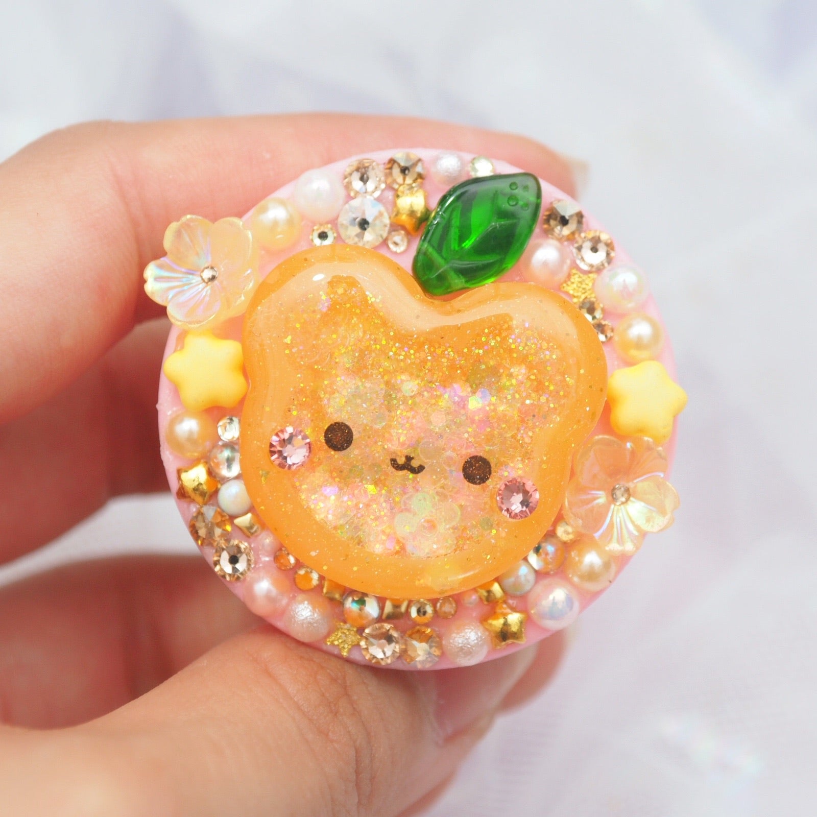 Mikan Bear Phone Grip