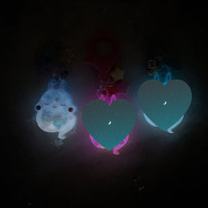Ghost Bun Charm with Hairtie (Bluepea)