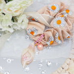 Cowrie Conch Charm A with matching scrunchie