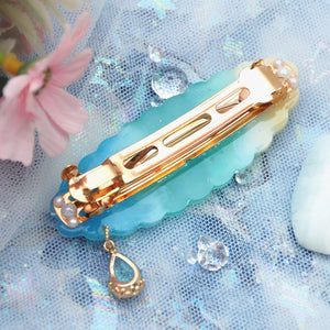 Laguna Seafoam Cloud Barrette Clasp