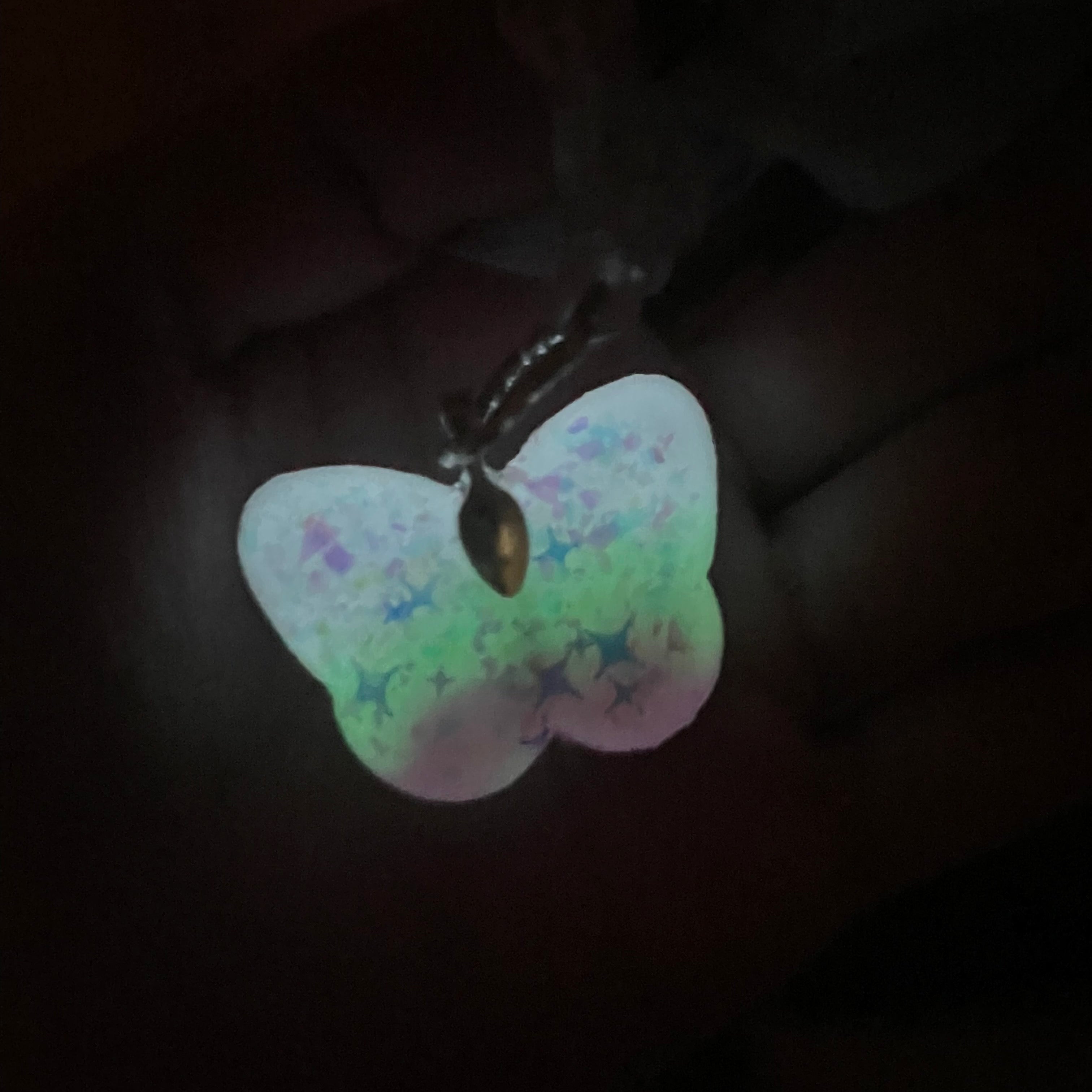 Kocho Mini Butterfly Charm with Scrunchie
