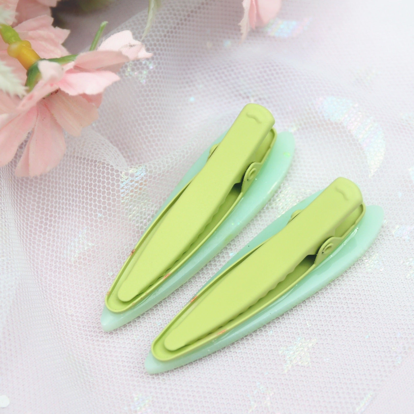 Leaf Lover Barrette Set (5cm clip)