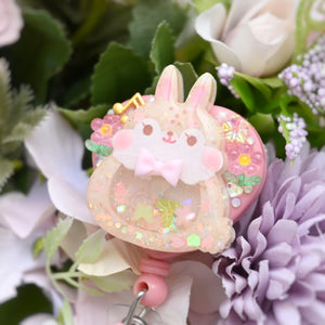 Romantic Fairytale Bunny Badge Reel
