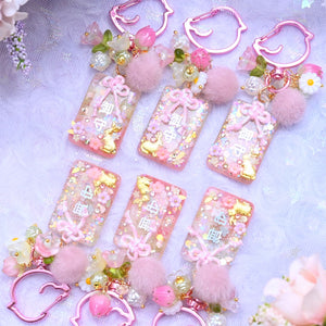 Garden of A-bun-dance Omamori Charm (curious bunny)